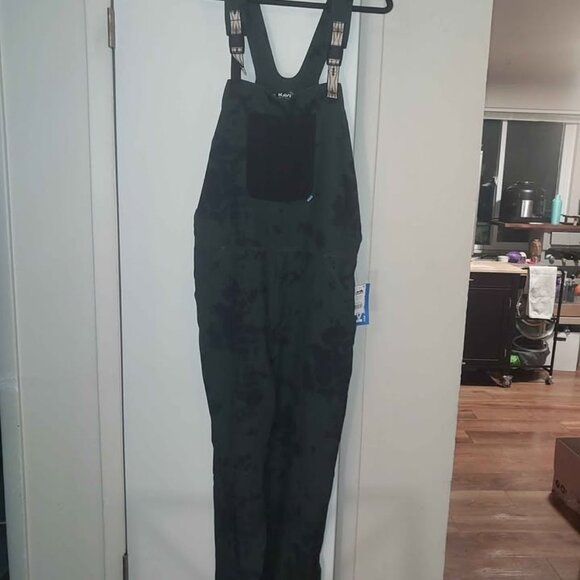 KAVU Go Big Overall in Beryl Tie Dye size XL